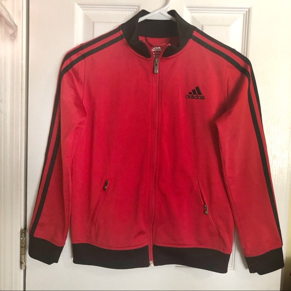 adidas Other - ADIDAS‎ Red/Black kids Jacket Sz S-CH.